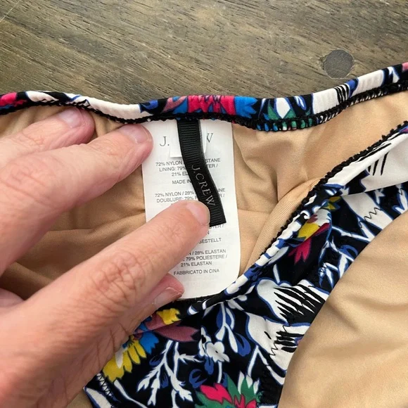 J. Crew Liberty Print Floral Bikini - Picture 3 of 6